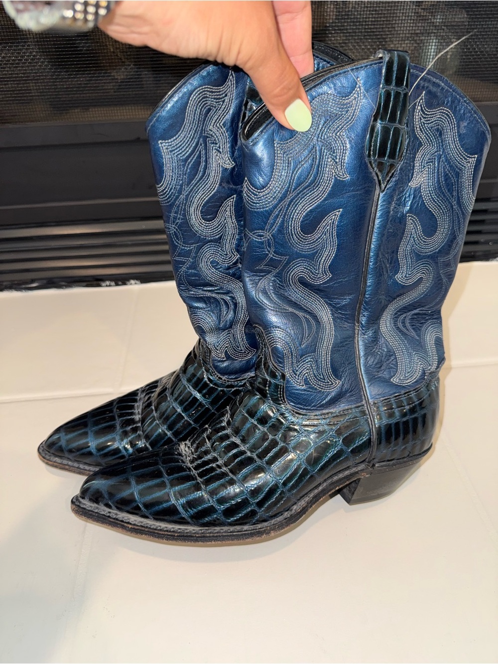 Vintage Dan Post women’s cowboy boots - Picture 2 of 4